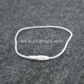 White Garment Cotton cord bullet shape Seal Tag